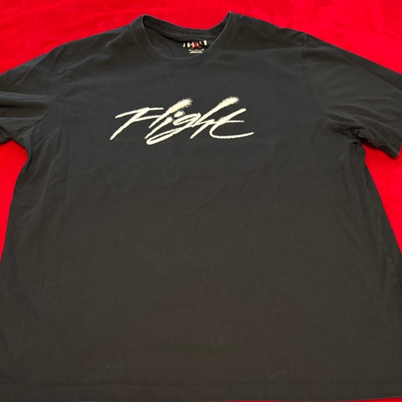 Jordan Black 'Flight' Tee - Picture 1 of 3